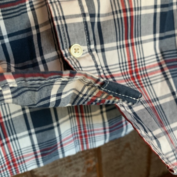 Hurley men’s button down shirt long sleeve size medium classic office preppy - Picture 10 of 14